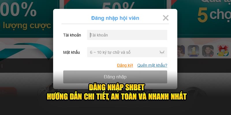 Một số câu hỏi thường gặp khi đăng nhập SHBE